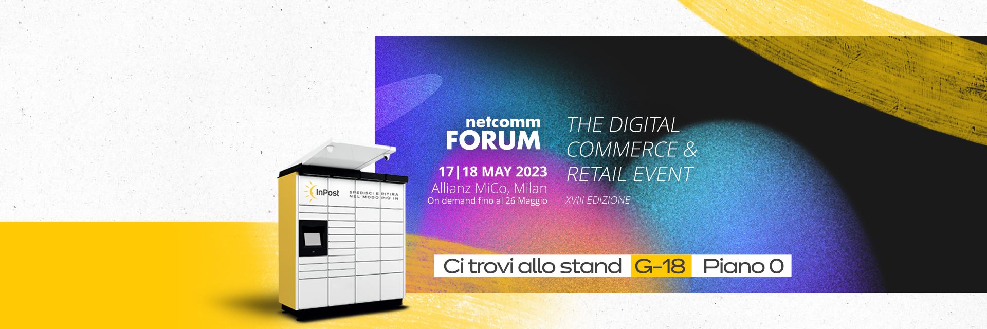 InPost al piu grande evento italiano dedicato all Ecommerce e alla Digital Transformation: Netcomm 2023