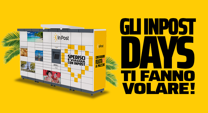 Gli InPost Days ti fanno volare!