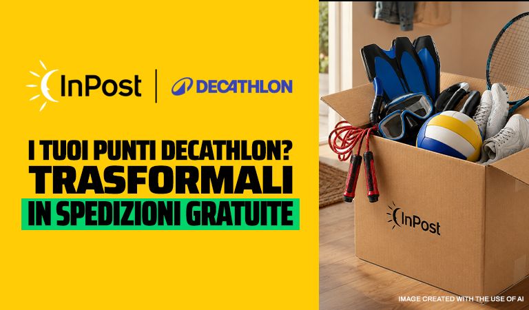 I tuoi punti Decathlon? Trasformali in spedizioni gratuite