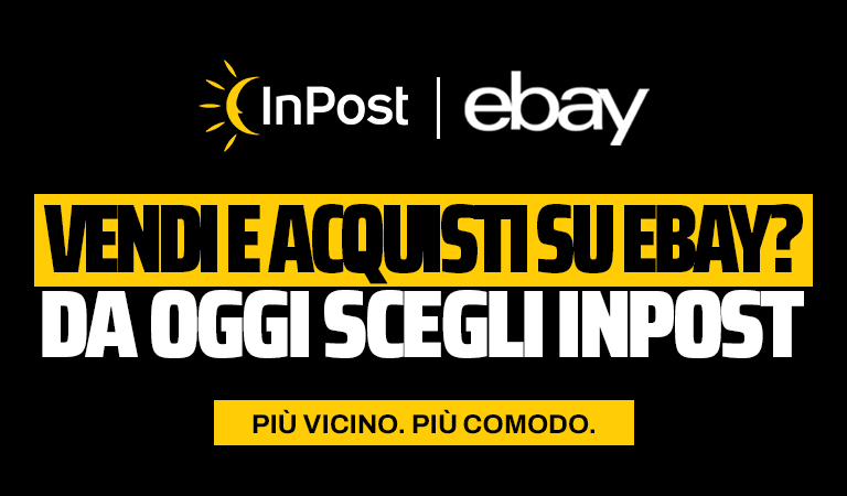 Vendi o acquisti su eBay? Da oggi scegli InPost!