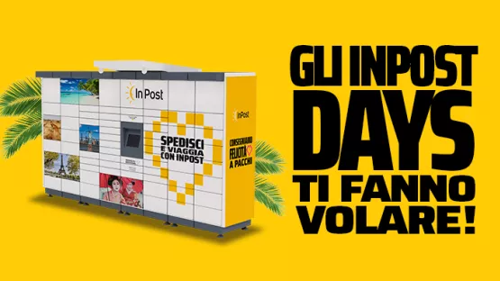 Gli InPost Days ti fanno volare!