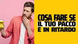 Persona controlla il tracking di una spedizione sul sito InPost da smartphone. 