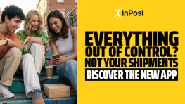 User checking the new InPost app to track parcel status, notifications, and locker pickup.