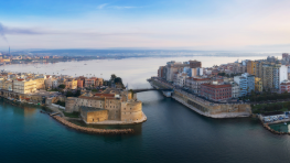 Veduta di Taranto dall'alto