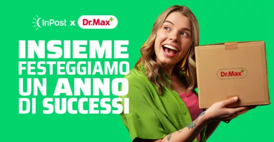 InPost Italy and Dr.Max: A Year of Collaboration and Satisfied Customers