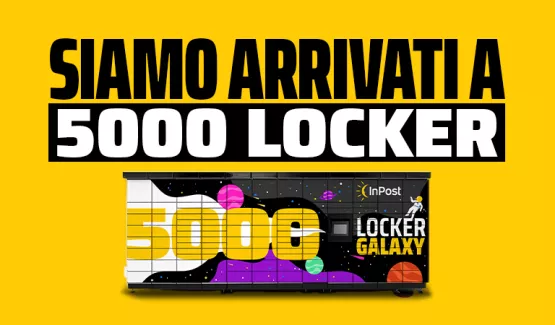 Siamo arrivati a 5000 locker