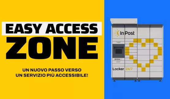 Easy Access Zone: un'esperienza di ritiro ancora più accessibile con InPost 